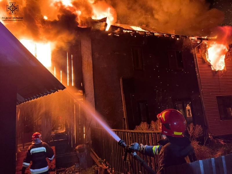 У П'ядиках під час пожежі було виявлено тіло чоловіка.